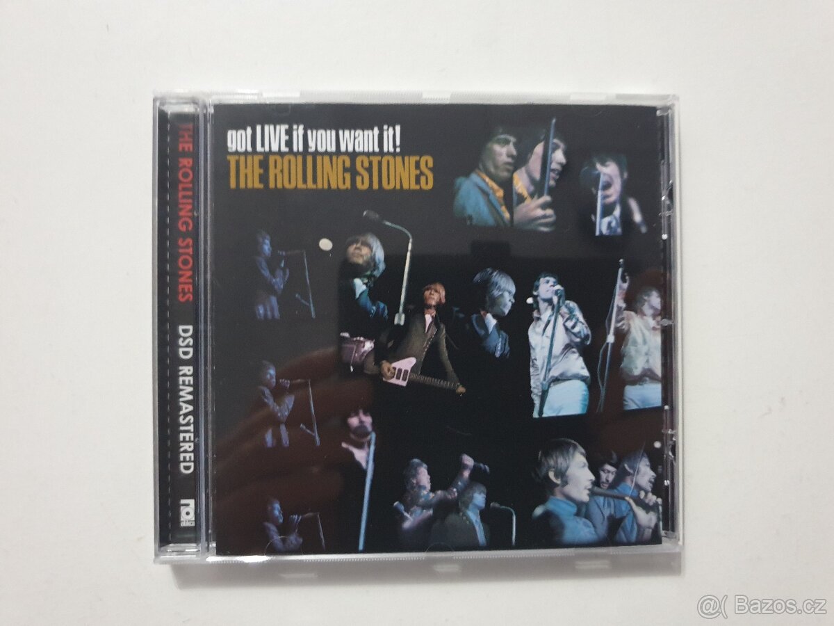 Rolling Stones Got Live If You Want It CD - 4