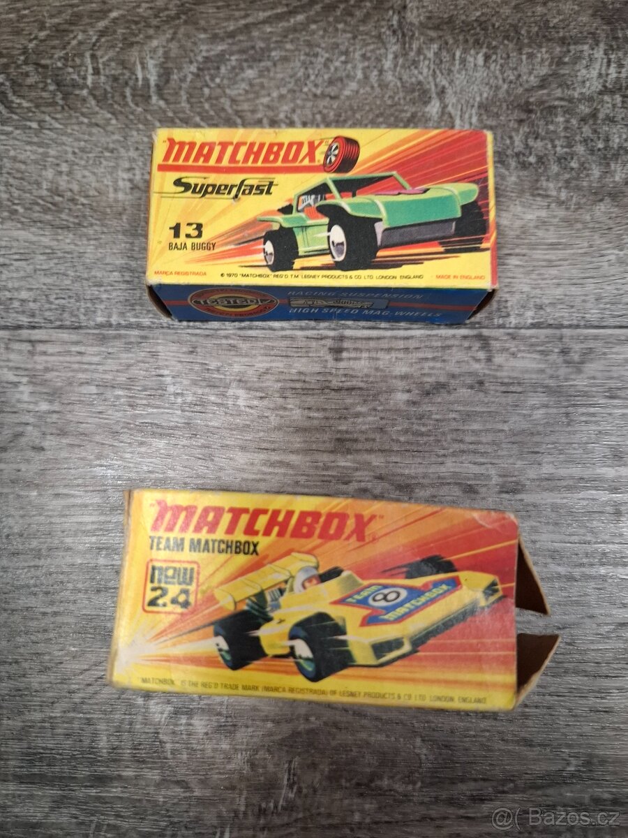 Stará autíčka Matchbox a jiné značky - 4