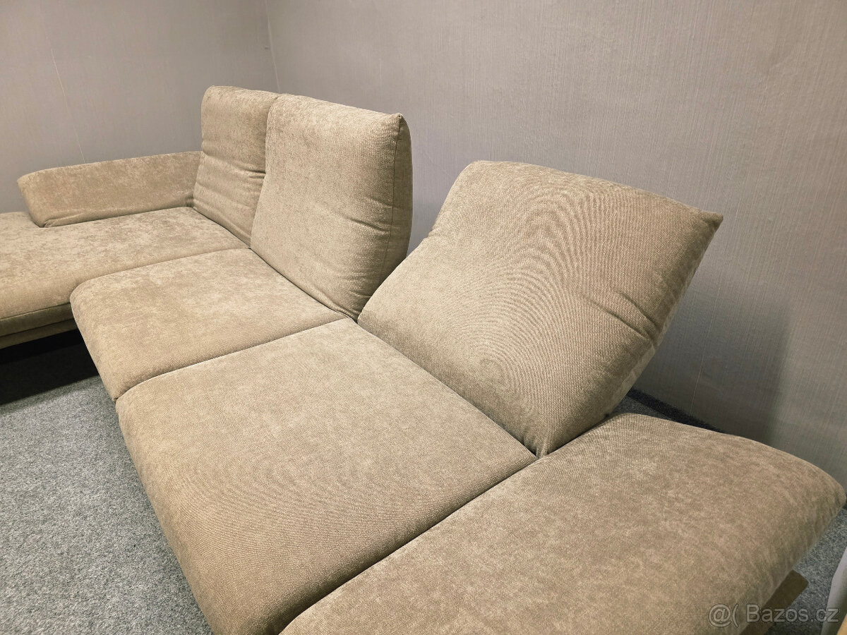 Nová rohová sedačka KOINOR FRANCIS hnědá - 4