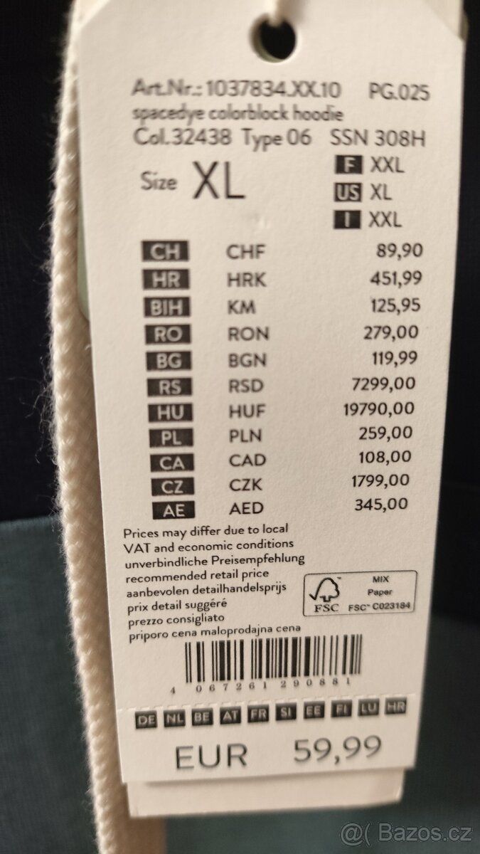 Pánská mikina Tom Tailor, vel.XL - 4