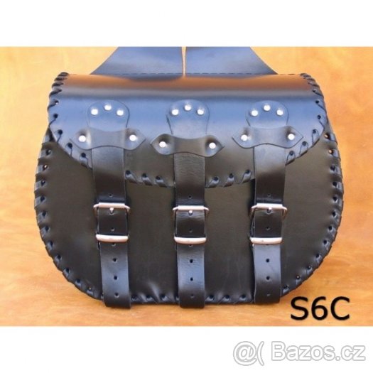 brašny kožené 2x12 litrů typ 6A,6B,6C,6D - 4