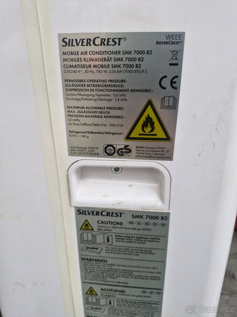 3 ks mobilní klimatizace - 4