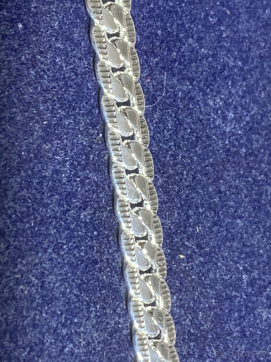 Ag náramek+řetízek - 4