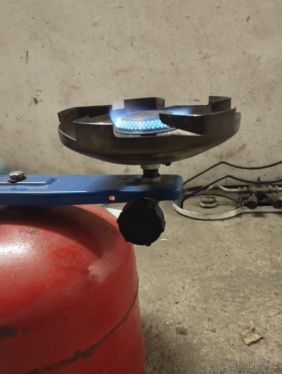 Dvou plotýnkový vařič na PB 2kg - 4