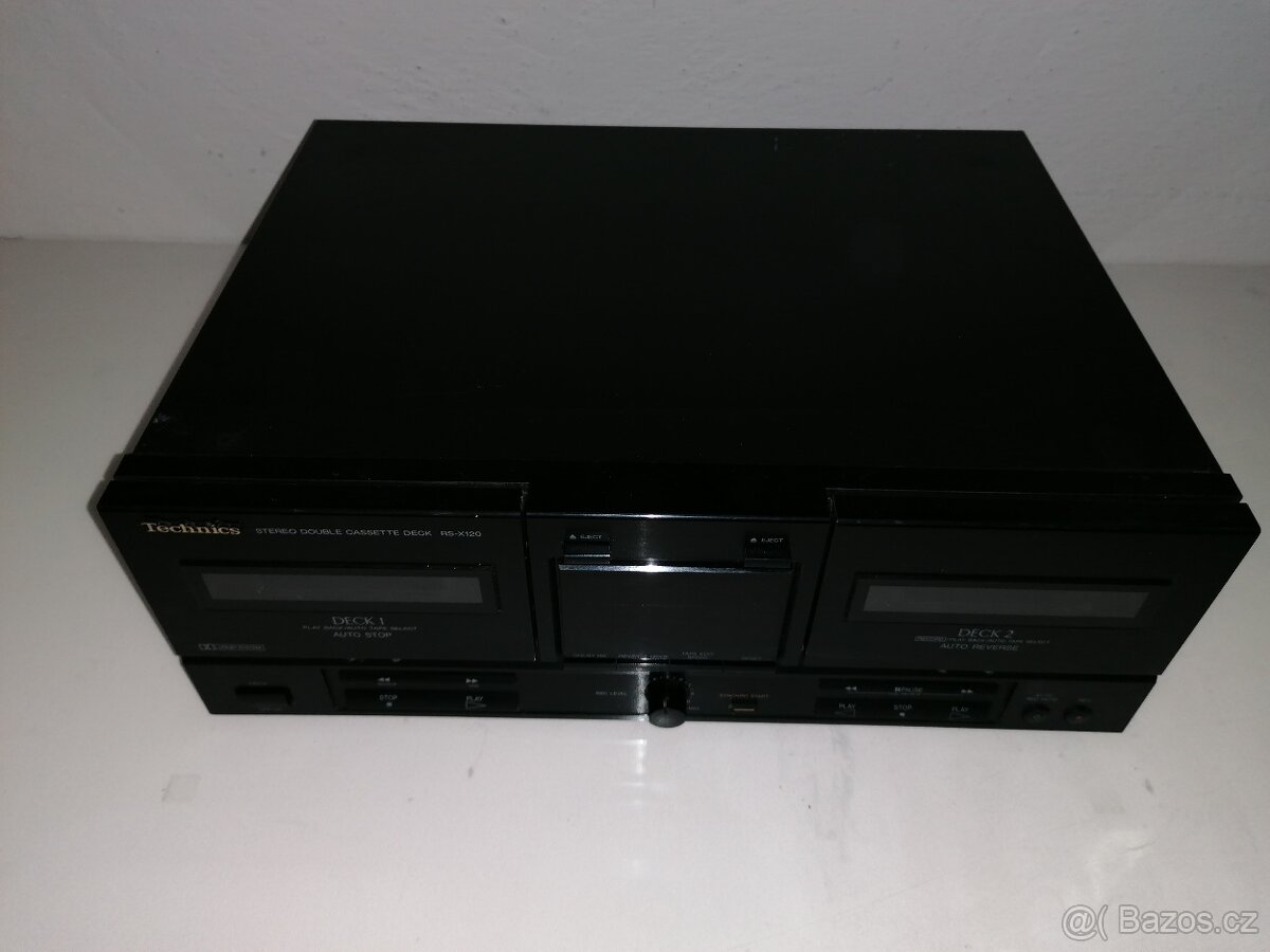 kazetovy prehravac Technics RS-X120 / Double Cassette Deck - 4