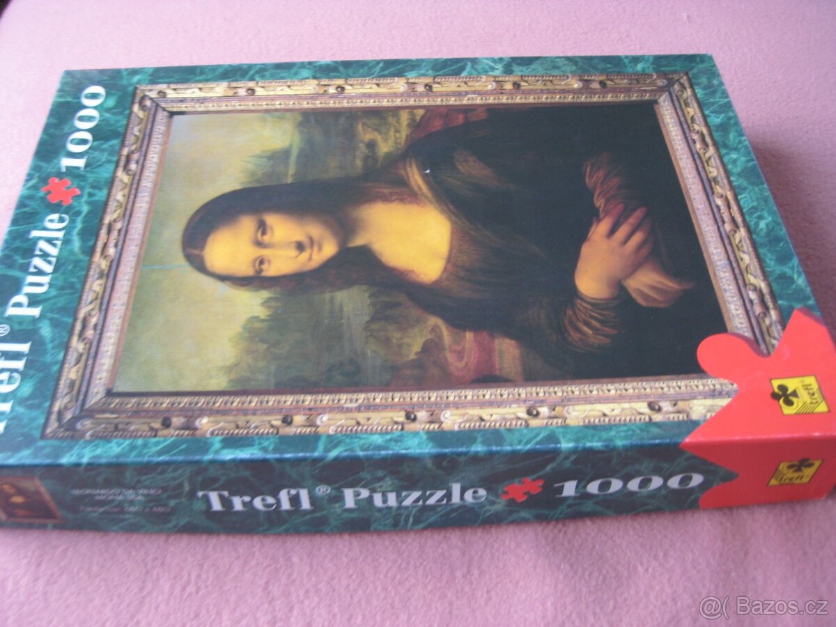 Puzzle Mona Liza, 1000 dílků - 4