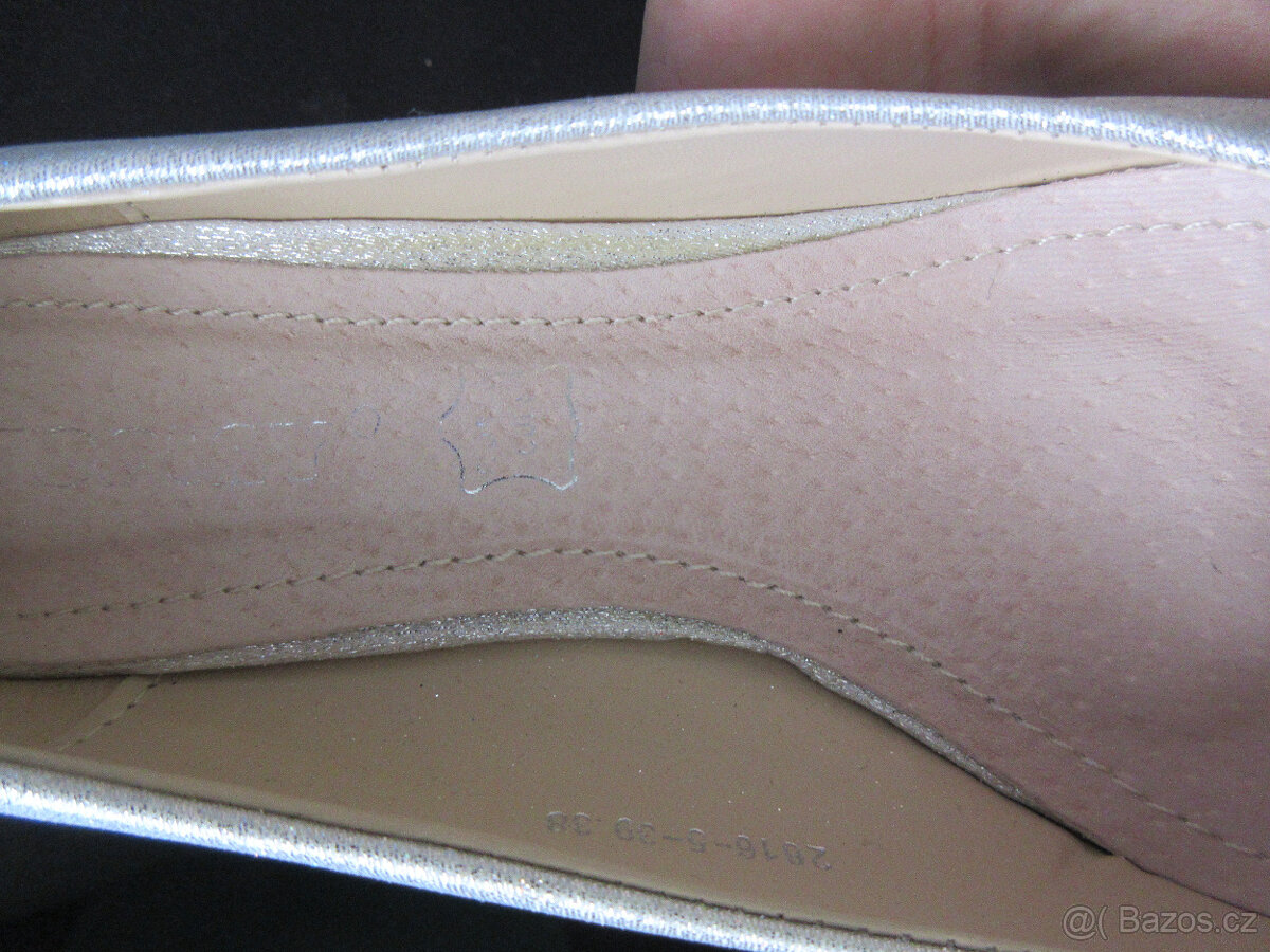 Stříbrné lodičky vel. 38. - 4