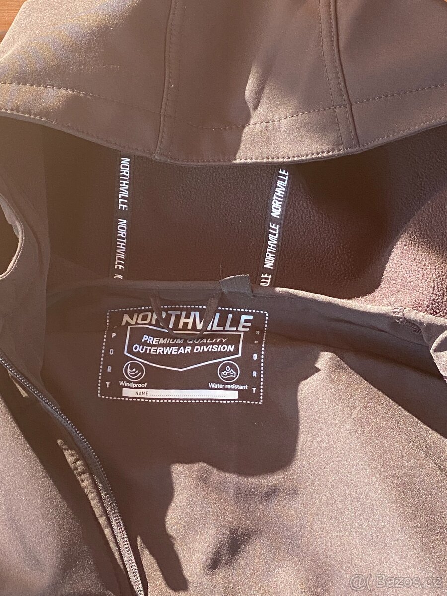 softshellová bundu černošedá vel. 164 - 4