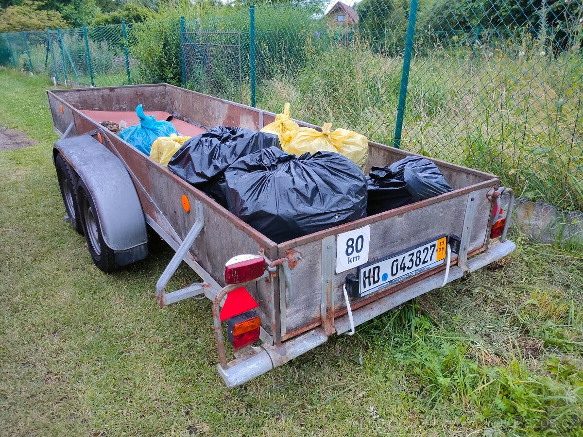 Dvounápravový přívěs bez TP - 4