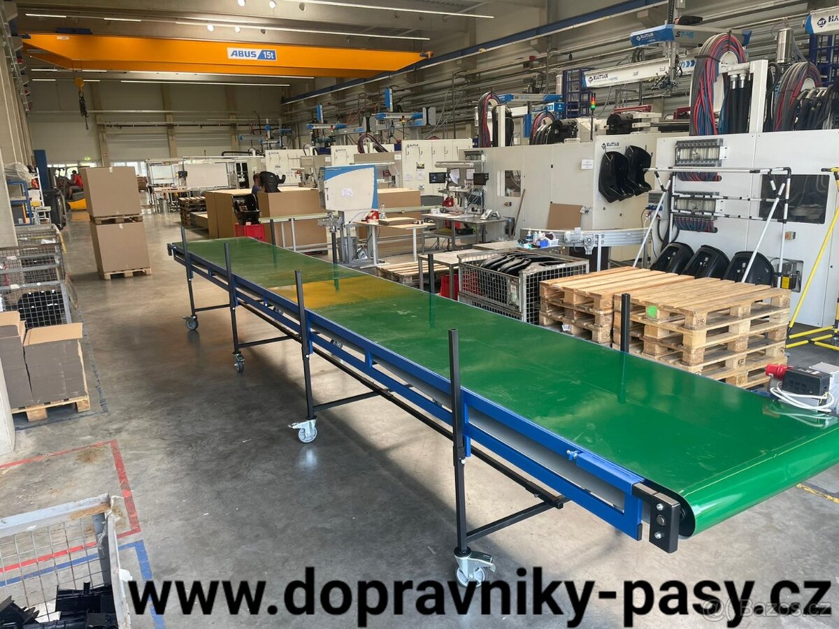 Dopravník - pás - válečková dráha - linka - transporter - 4