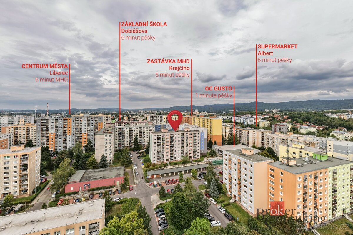 Prodej, byty/3+1, 73 m2, Halasova 894/2, 46006 Liberec, Libe - 4