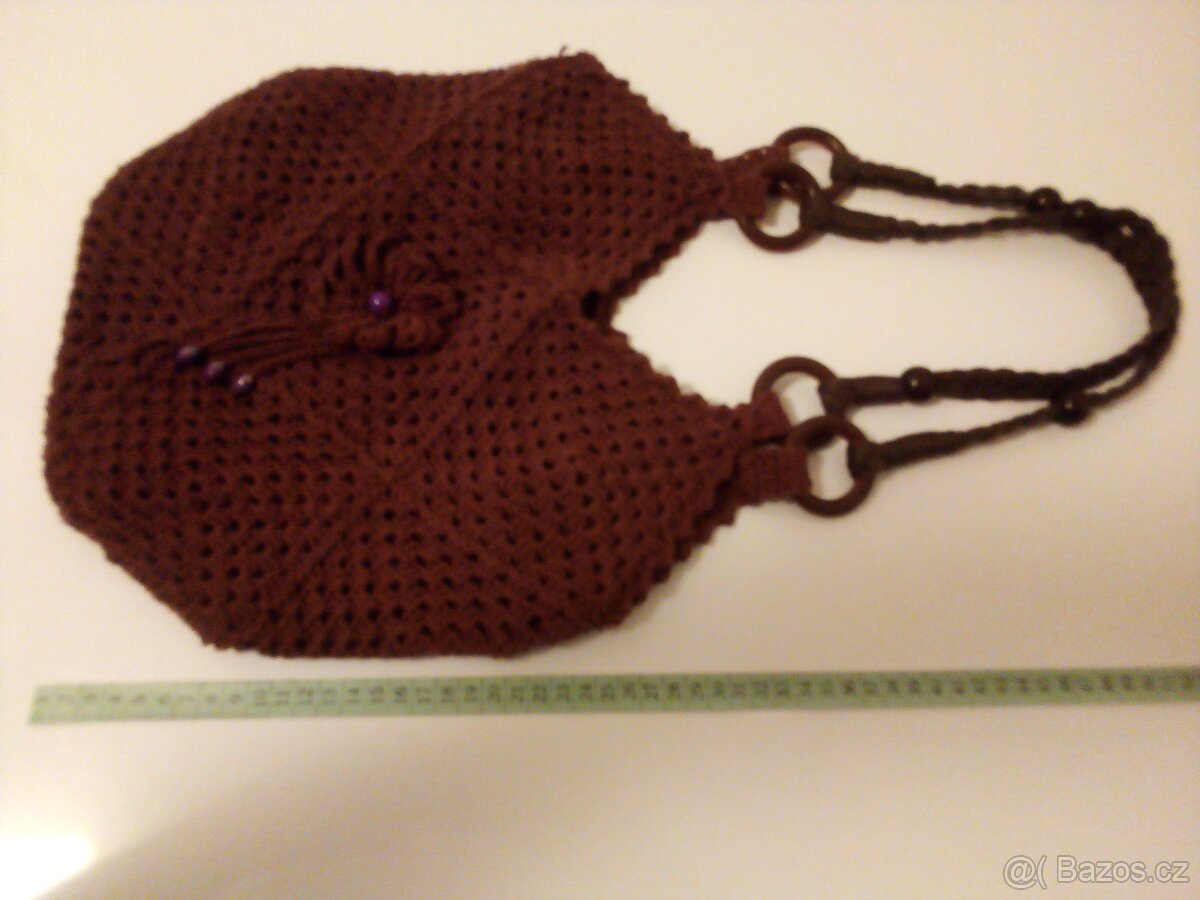 Háčkovaná kabelka - 4