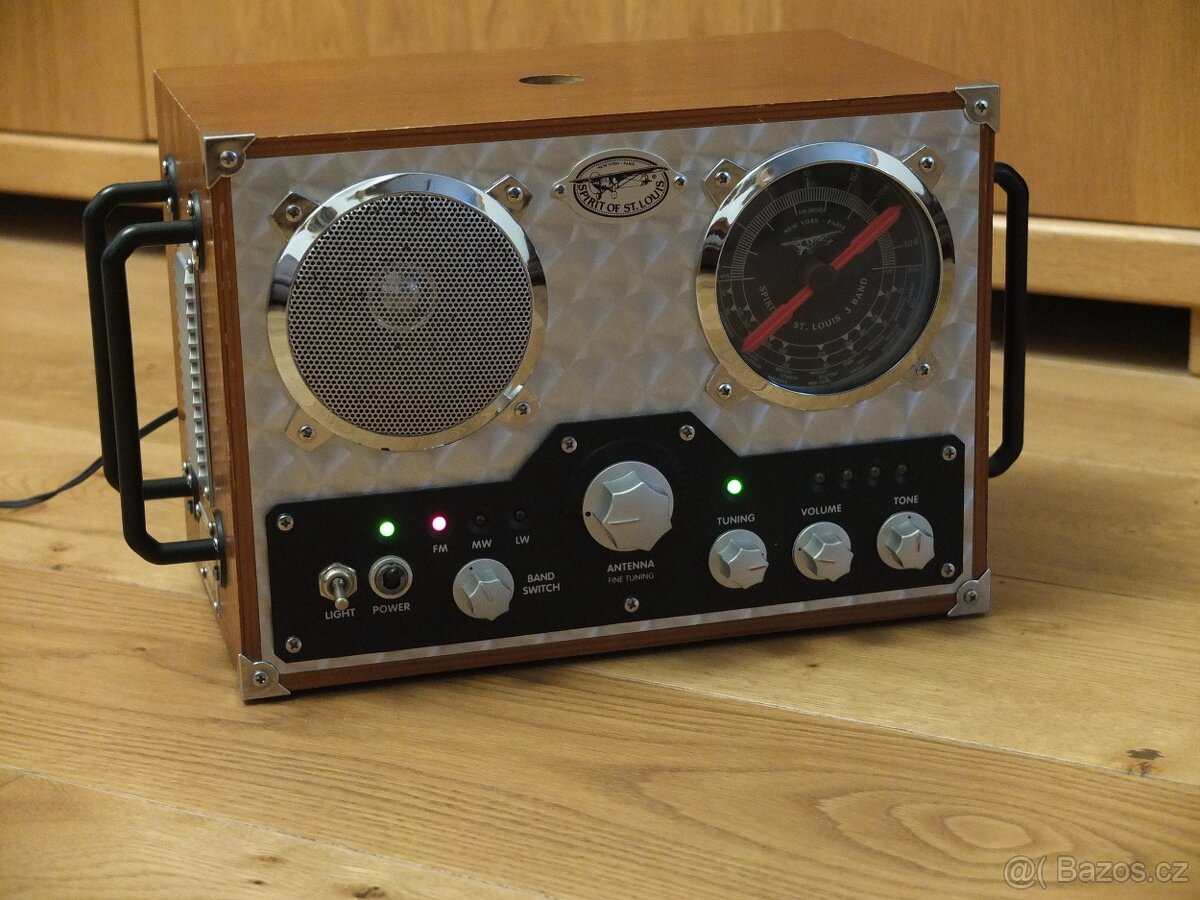 Spirit of St.Louis Field Radio-Přenosné FM/AMrádio - 4