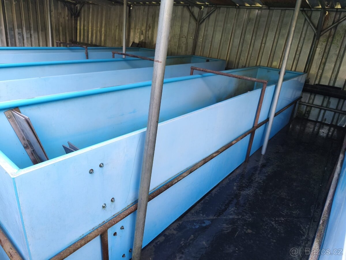 Prodám chovatelské žlaby pro ryby - 4