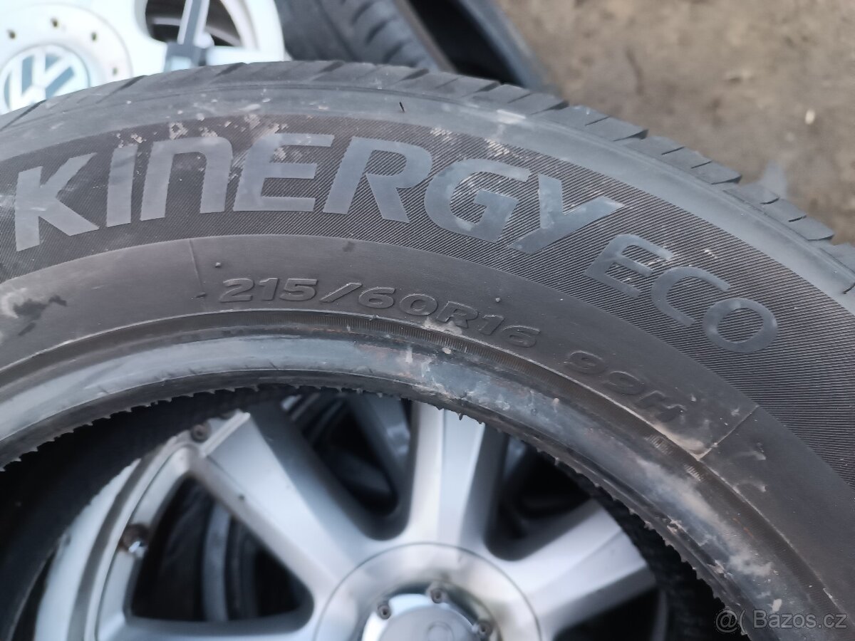 Prodám Hankook kinergy eco 215/60 r16 - 4