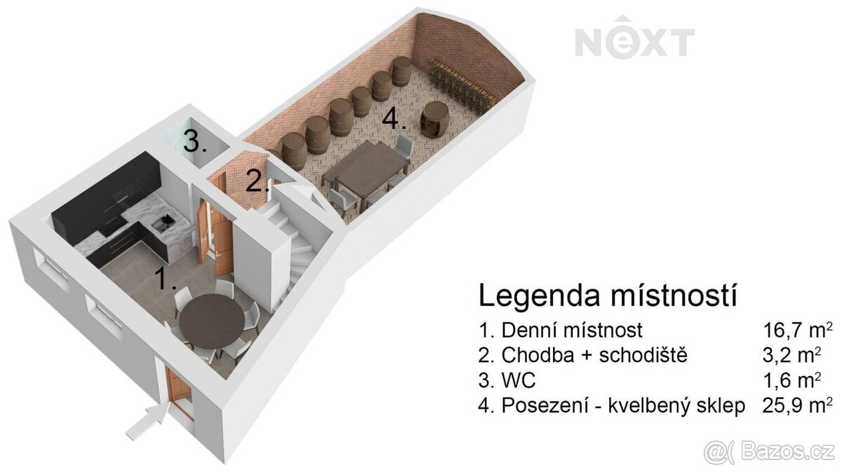 Prodej ostatní Vinný sklep, 95㎡ - 4