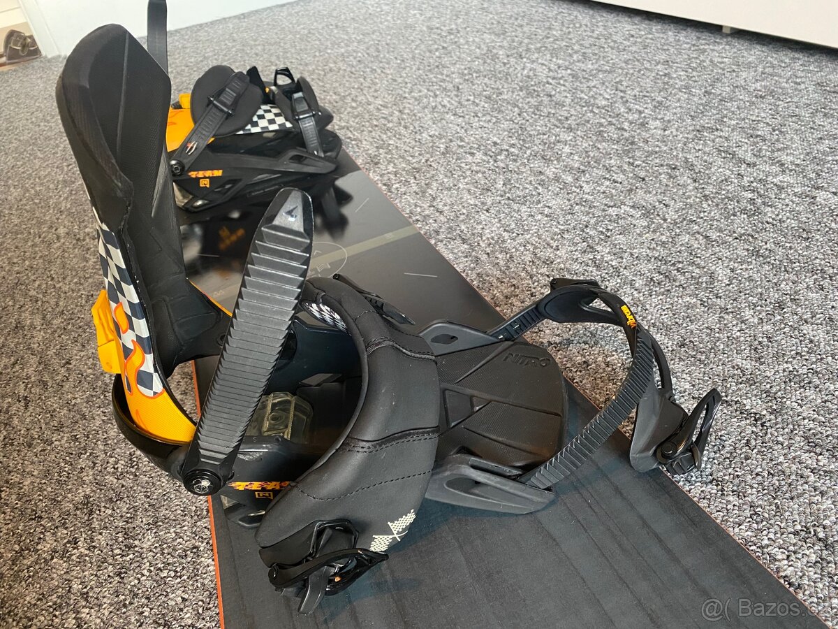Snowboard Nitro Mountain VSSL 157cm s vázáním - 4