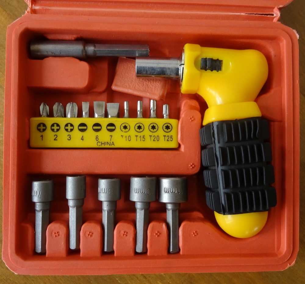 Sada nářadí s ráčnou - nová - 4