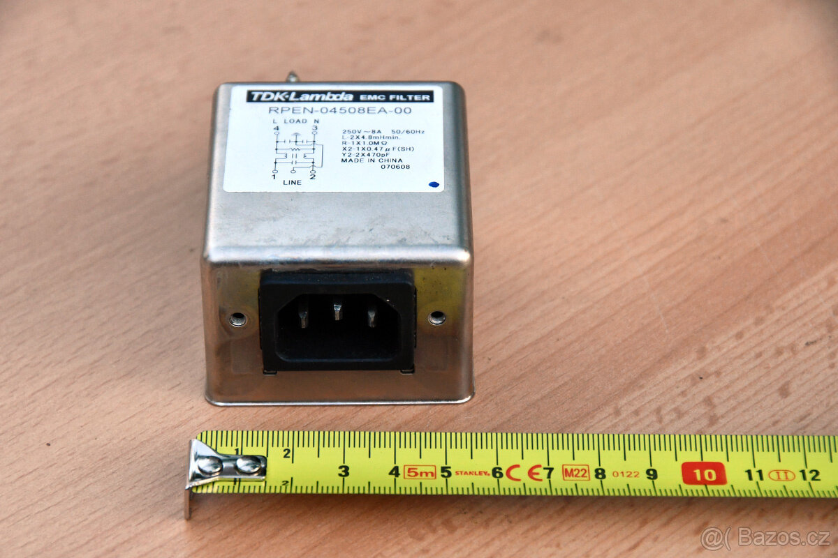 EMC filtr TDK-Lambda RPEN-04508EA-00 250V - 4