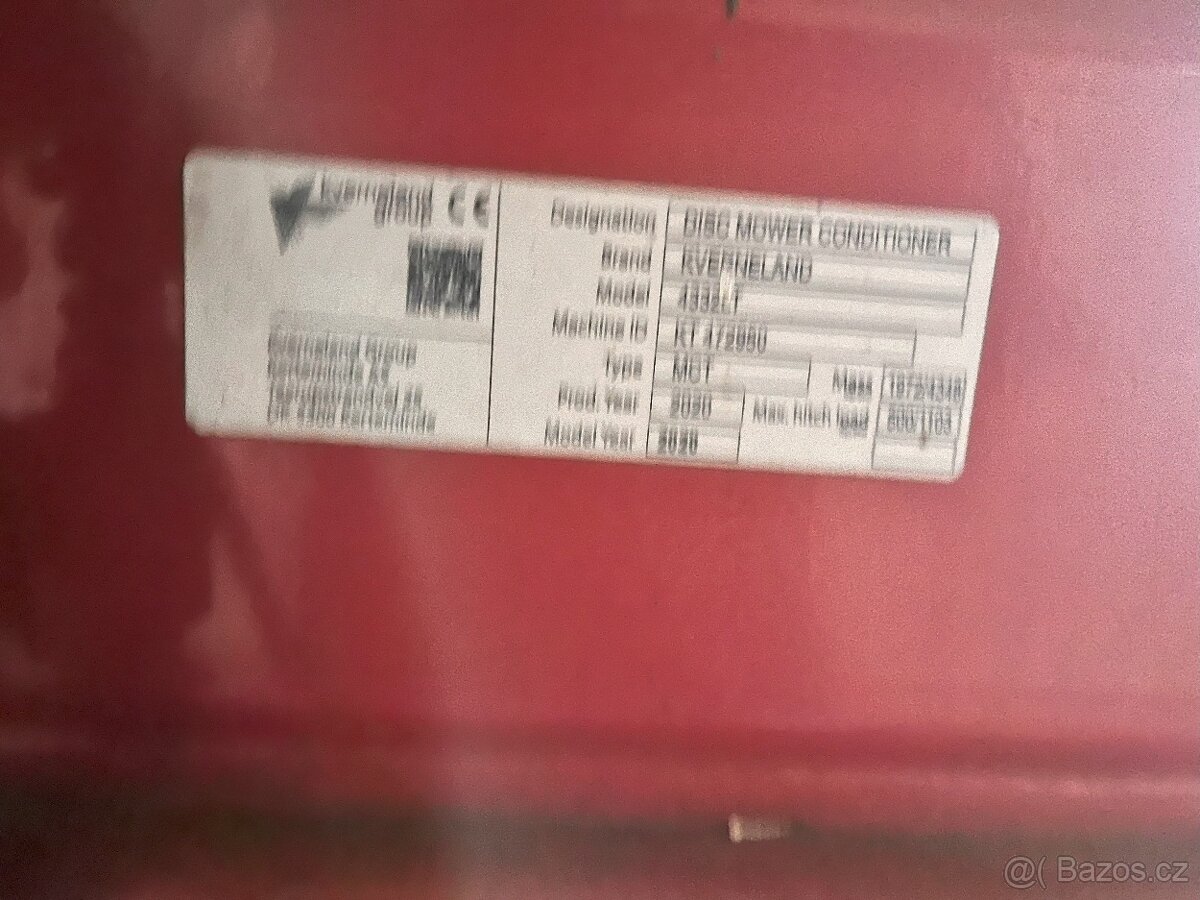 tažená sekačka Kverneland 4332LT - 4