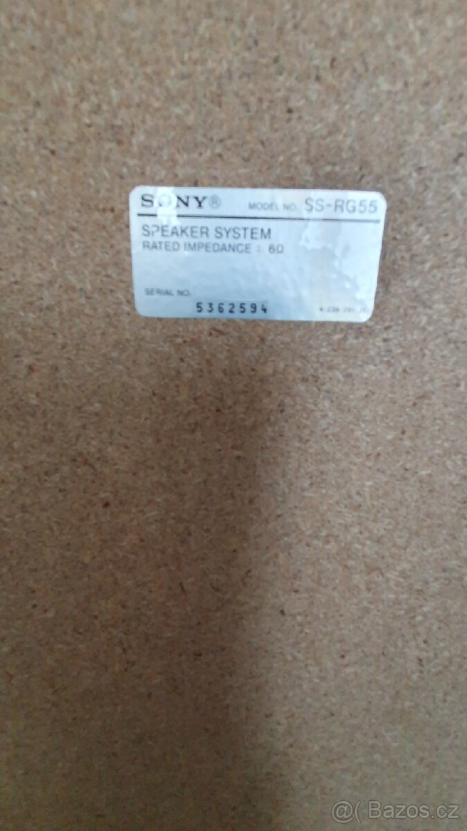 SONY věž + reproduktory - 4
