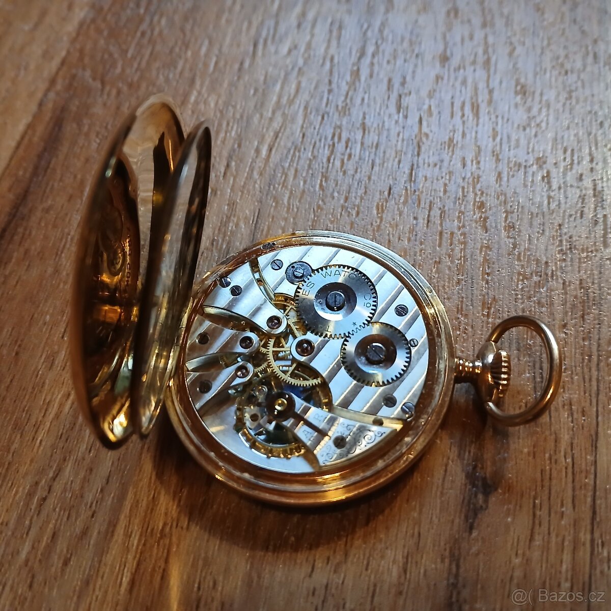 Zlaté kapesní hodinky Tawannes Watch 14K - 4