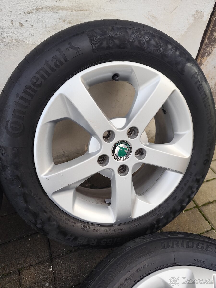 ALU 5x112 r16 ŠKODA + PNEU - 4