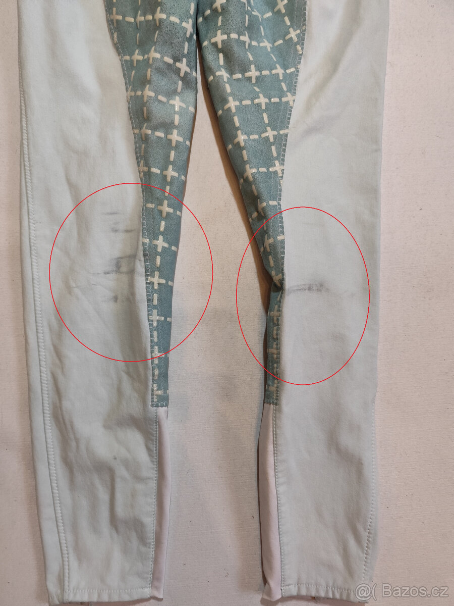 Strečové rajtky Horze vel.42 s Gripy - 4