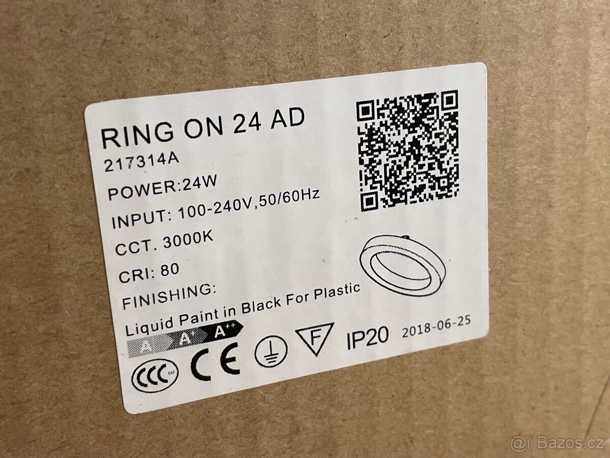 Nové italské designové LED svítidlo Ring ON 24 - 4