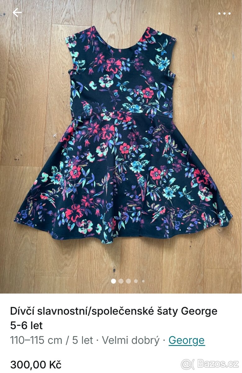 Oblečení pro holku 110 - 110/116 - bundy/šaty/trička/kalhoty - 4