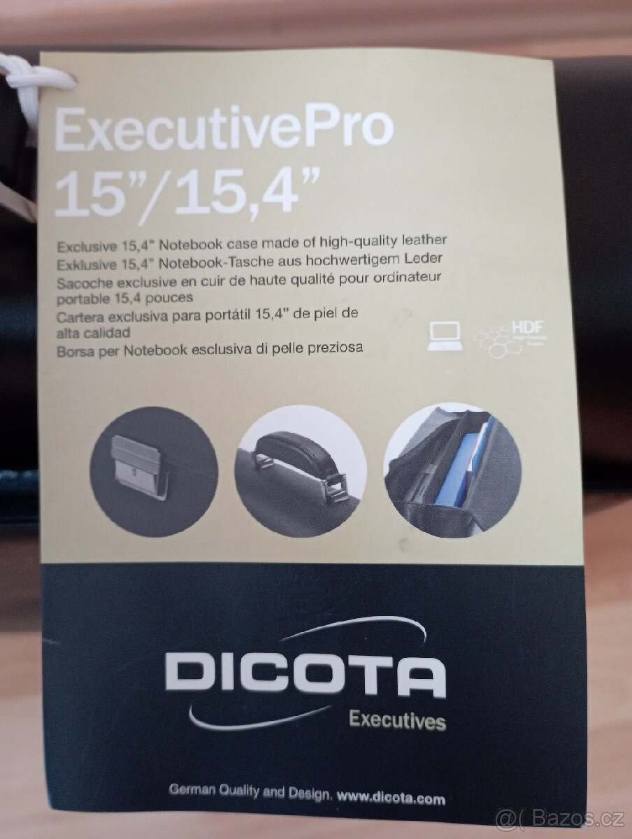 Kožená brašna na notebook Dicota - 4