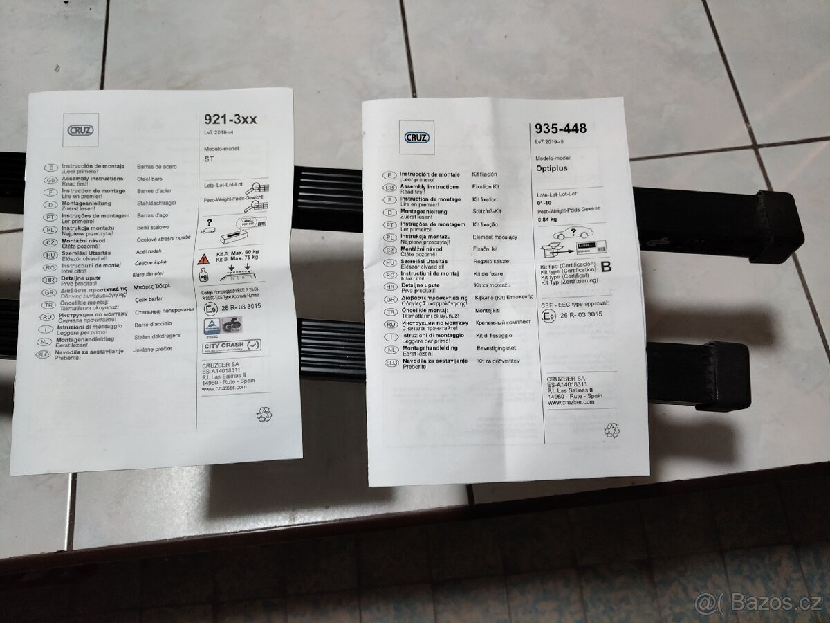Příčníky Renault Laguna Liftback, 2007-2015 - 4