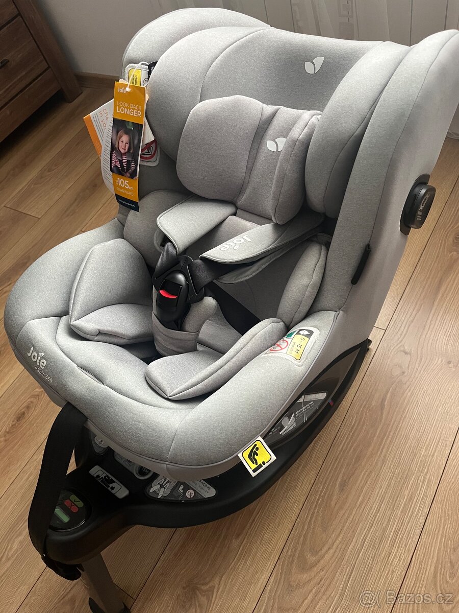 JOIE Autosedačka i-Spin 360 Grey flannel - 4