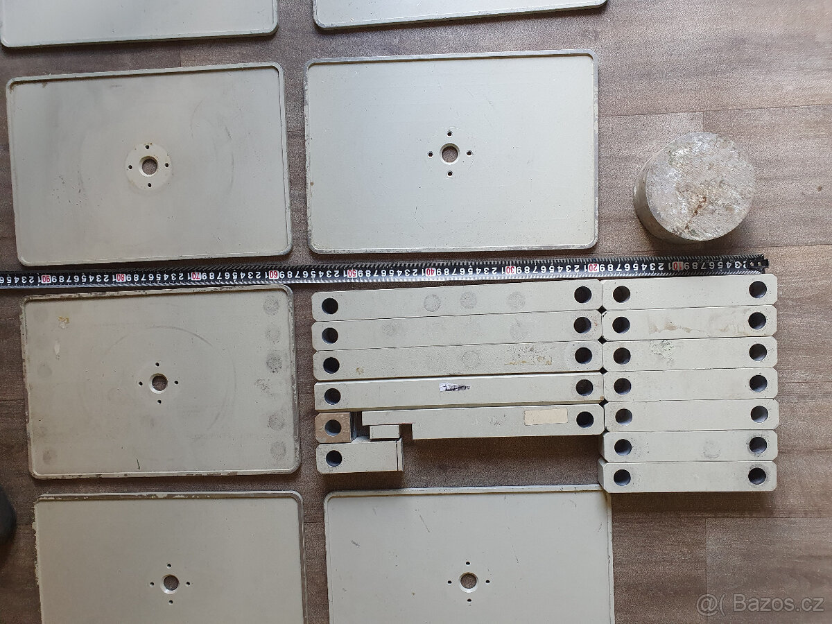 Hliník plný tyče desky - 4