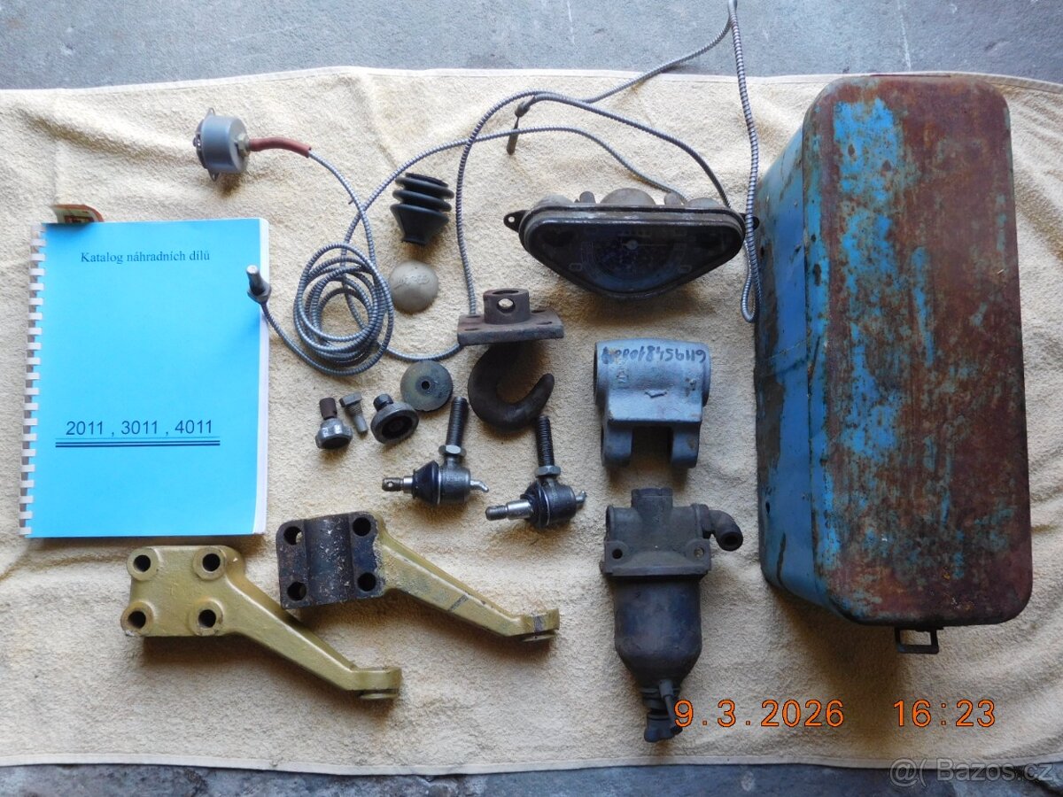 Prodám díly Zetor 3011 a 4011 - 4