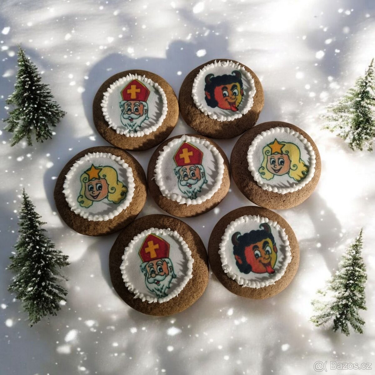 Perničky s fondanovým listem - 4