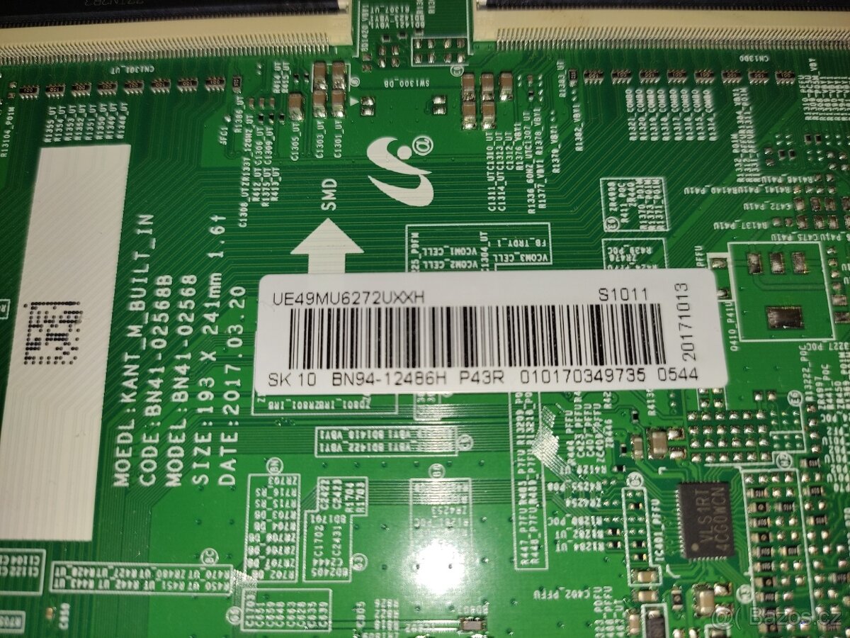 nahradní moduly do TV Samsung UE49MU6272 - 4