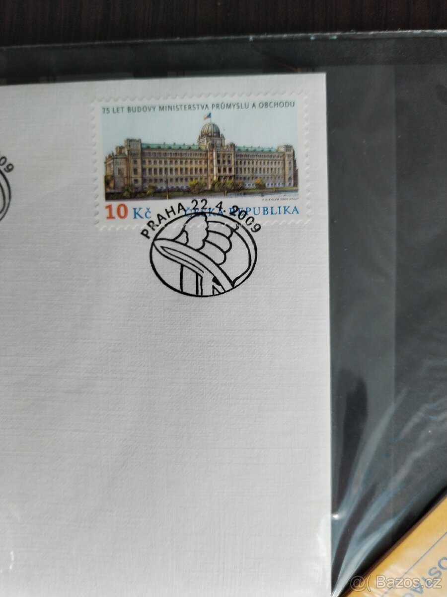 4 X známka, obalka - 4