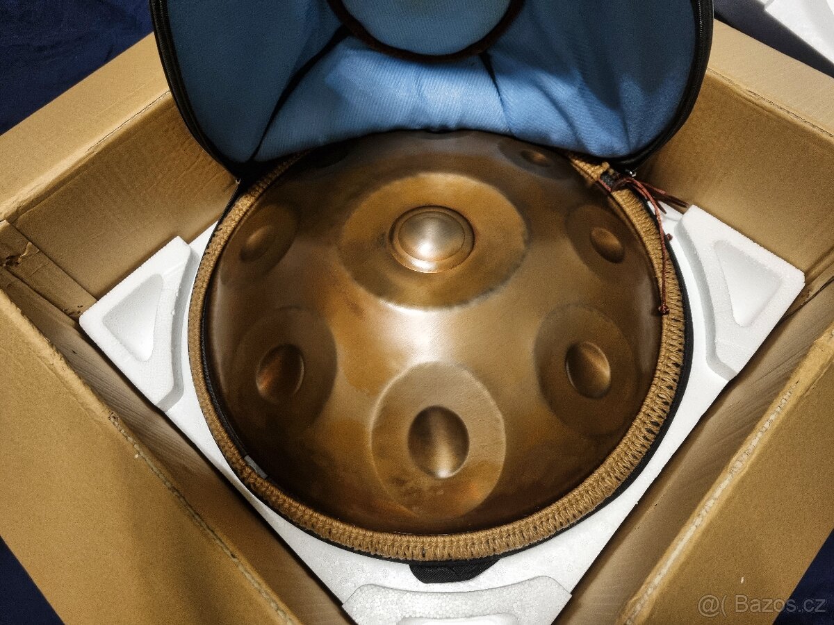 Handpan 18" D Kurd (D moll / + Příslušenství / Meditační - 4