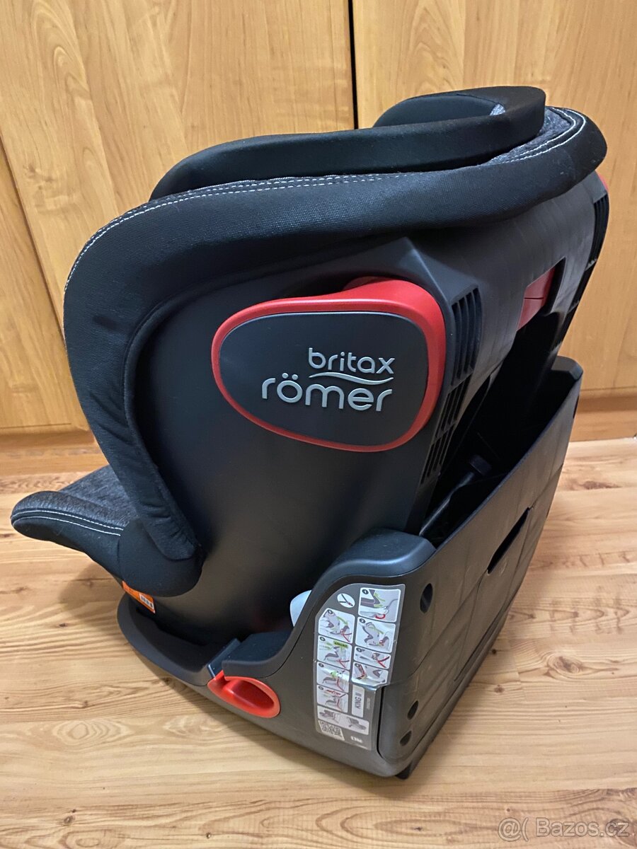 Britax Römer King II Black Series Graphite Marble - 4
