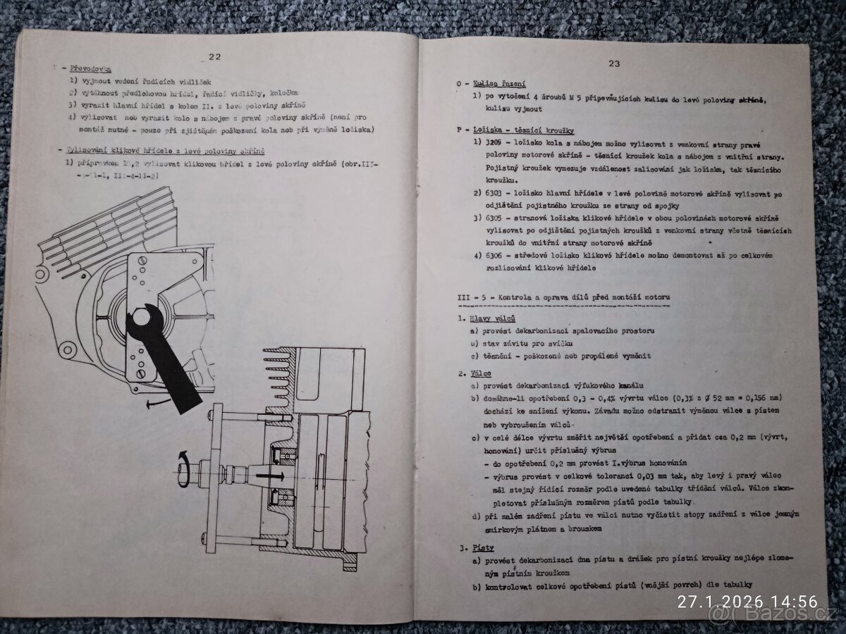 Dílenská příručka ČZ 250/471 - 4