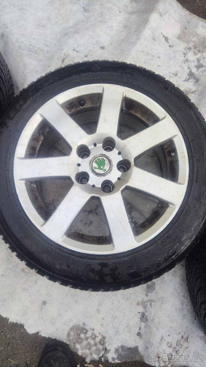 ALU disky s pneu 205/55/r16 - 4