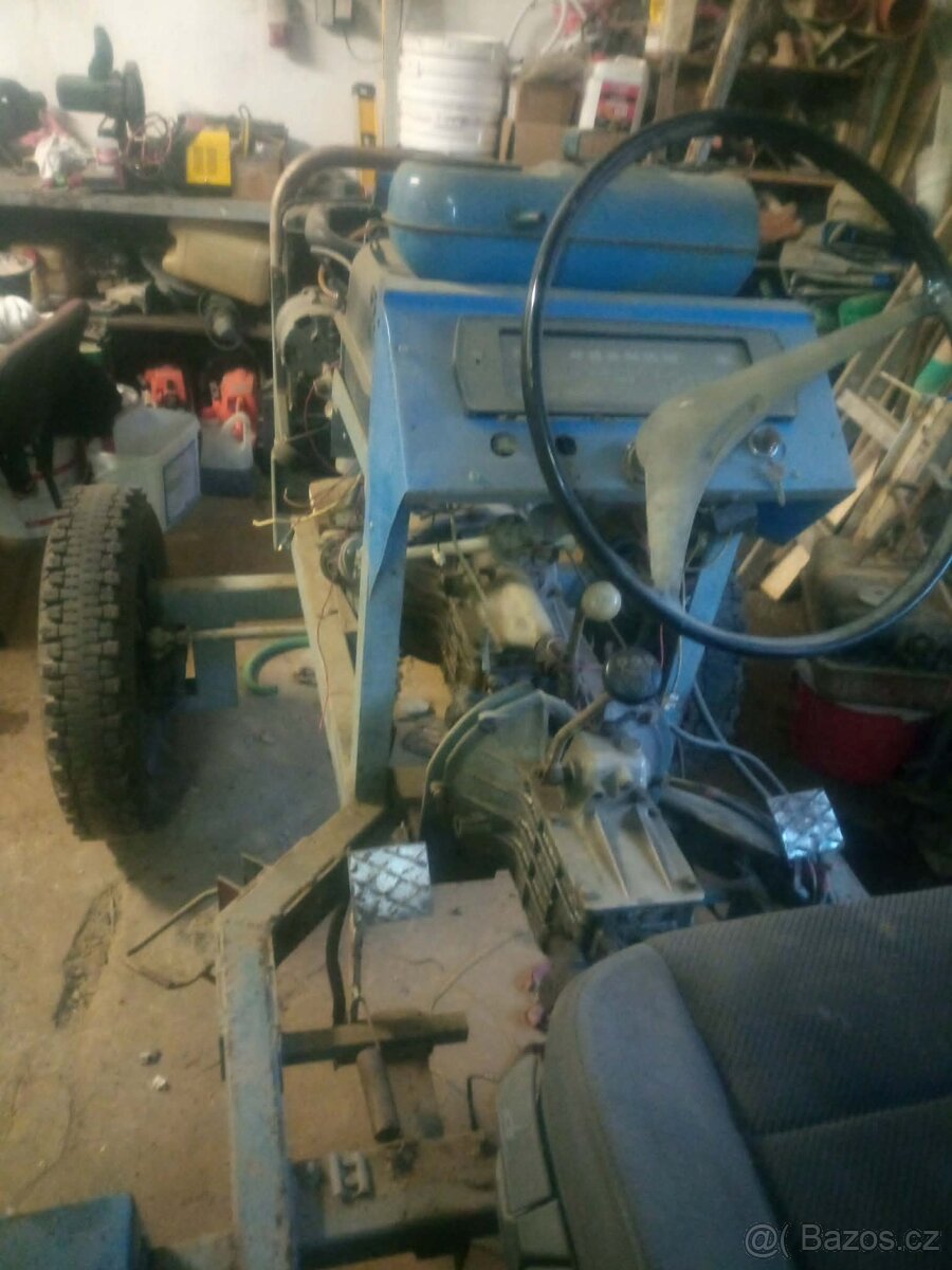 Traktůrek domácí vyroby - 4