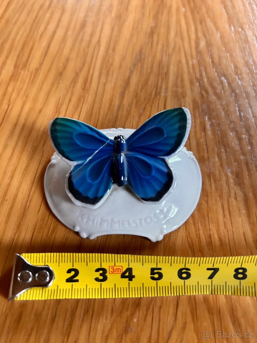 Porcelánový starožitný motýl Rosenthal - 4
