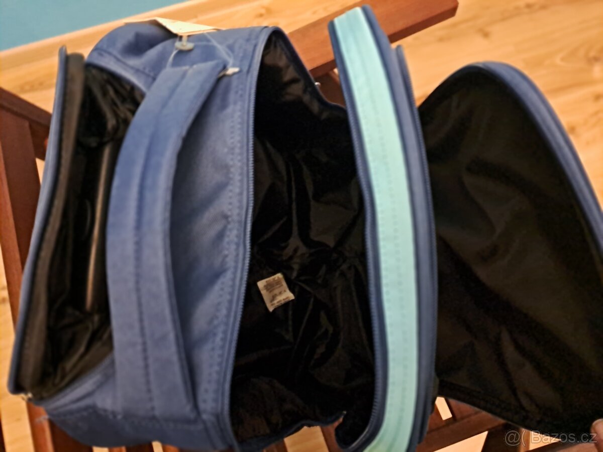 Nový menší cestovní kufr na kolečkách vhodny prdospělé/děti - 4