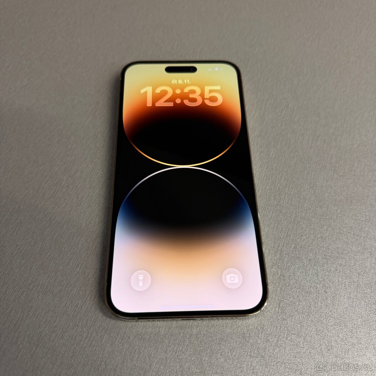iPhone 14 Pro Max 128GB zlatý, pěkný stav, rok záruka - 4