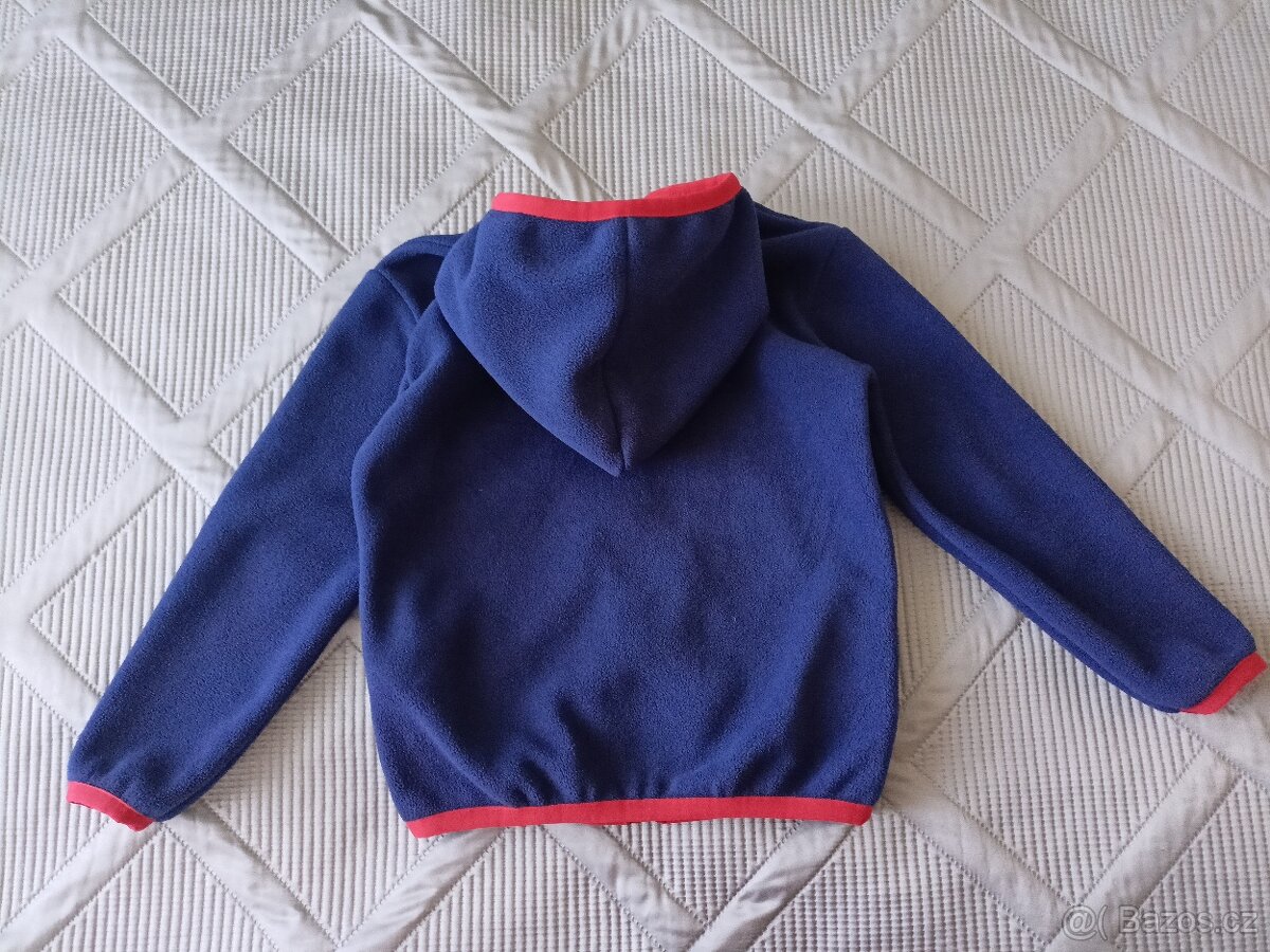 Dětská fleecová mikina, vel.128 - 4