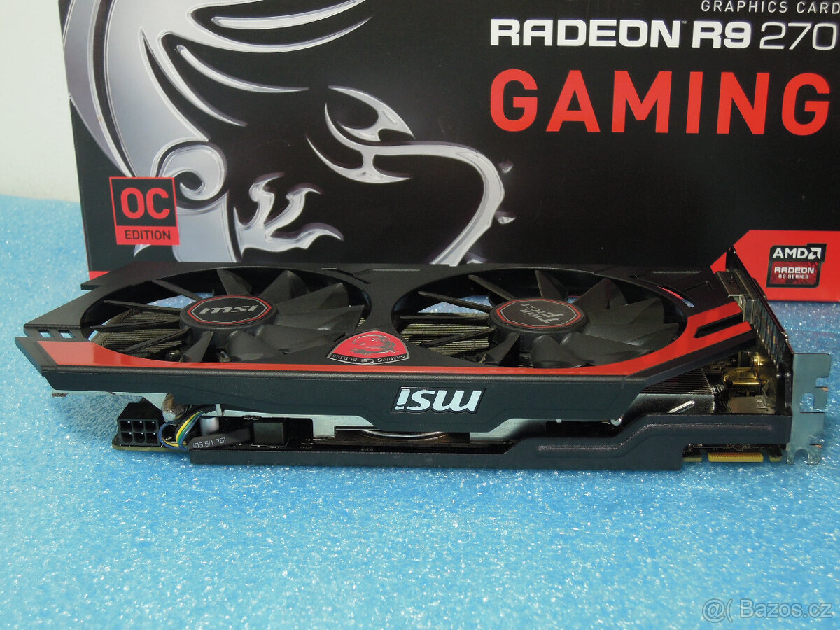Herní Grafika MSI R9 270 Gaming 2G 2GB GDDR5 - 4