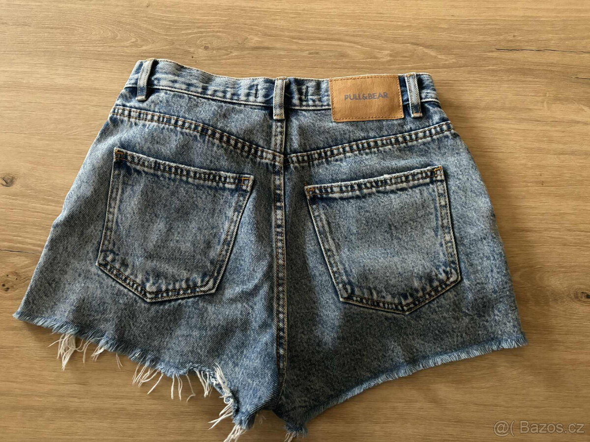 Riflové kraťasy Pull&Bear vel.36 - 4