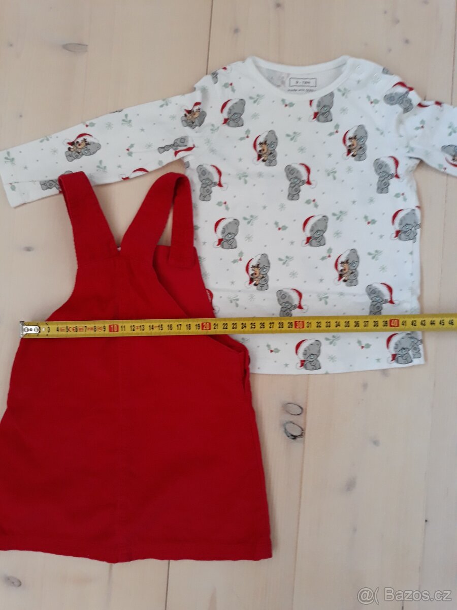 Triko a laclová sukně vel 74 - 80 - 4